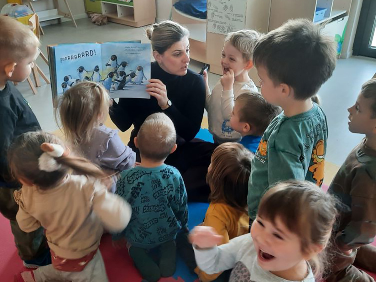 Roditelj u skupini Točkice, Mjesec knjige