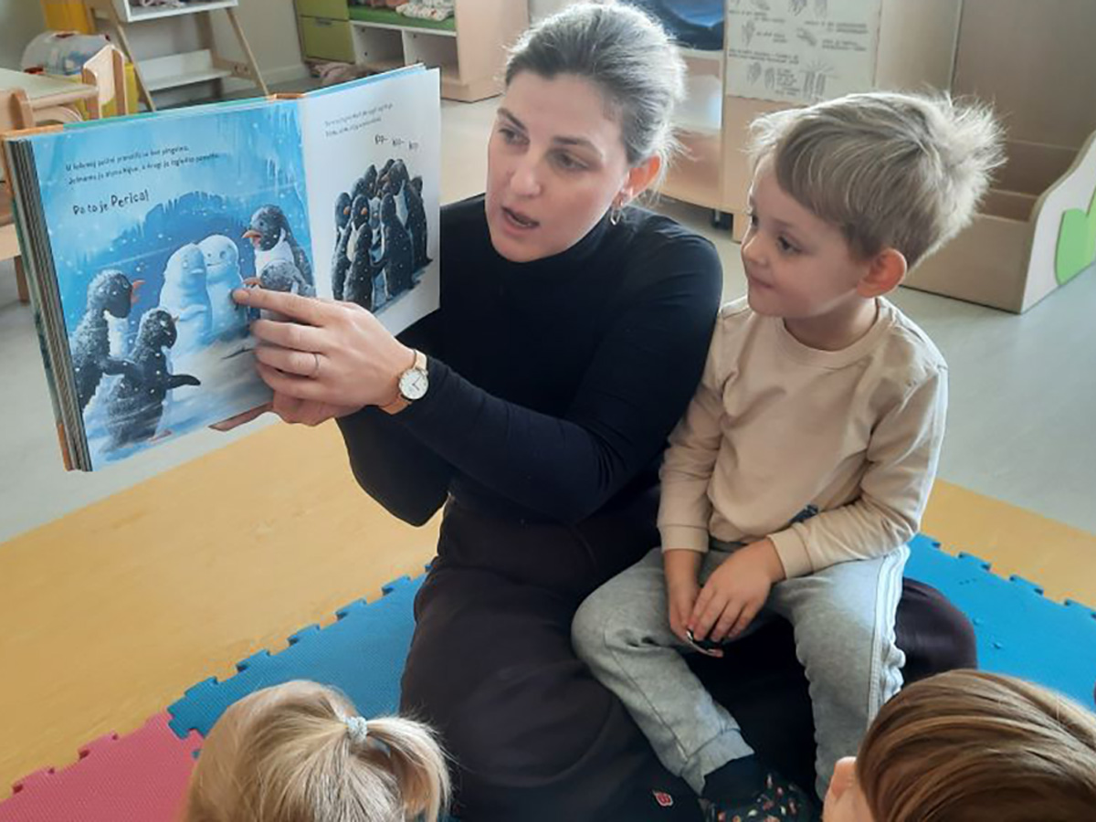 Roditelj u skupini Točkice, Mjesec knjige