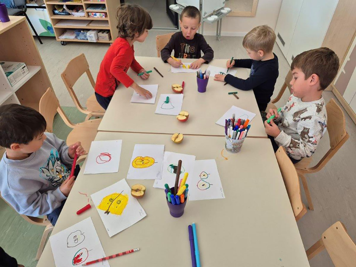 Učimo matematiku igrajući se plodovima jeseni