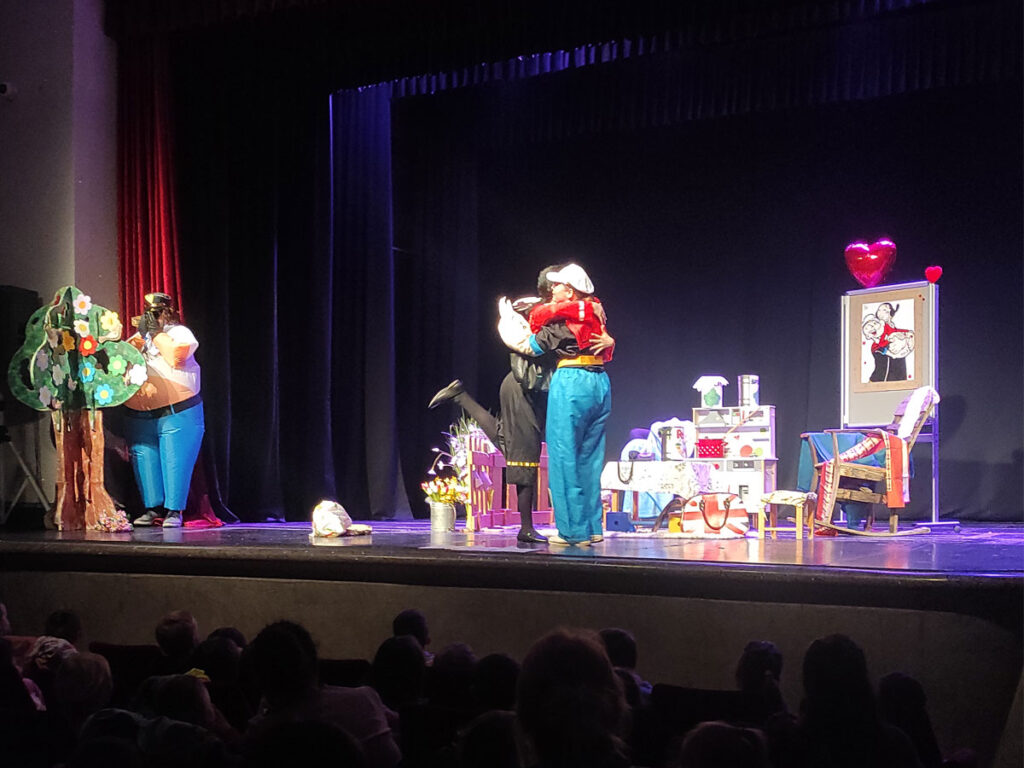 Održana predstava “Popaj i Oliva-tajna prave ljubavi”