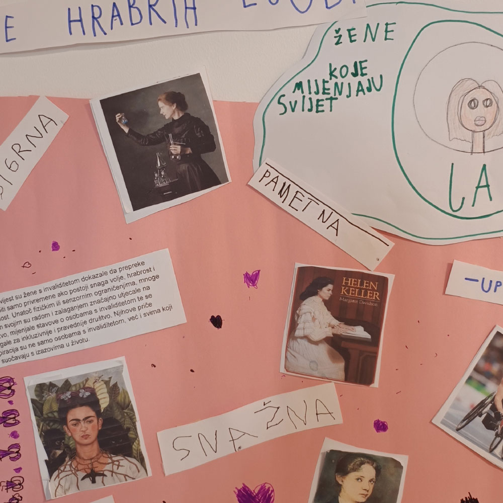 Inspiracija iz života velikih žena u skupini Biseri